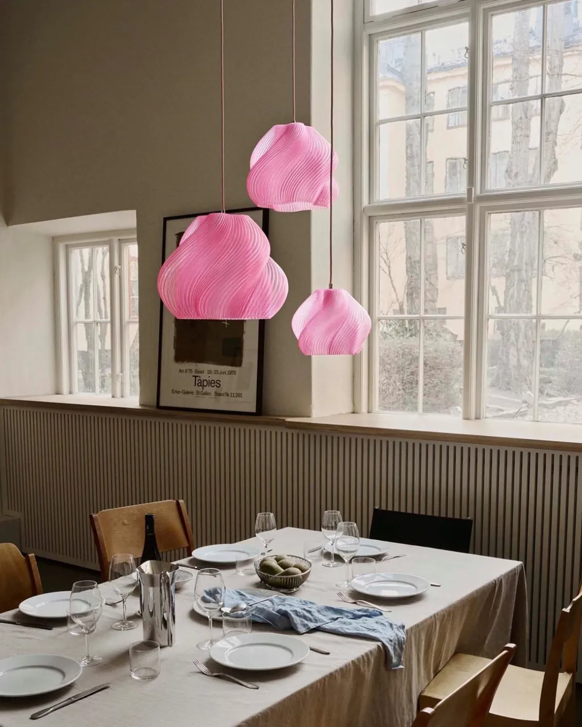 Crème Atelier Soft Serve Pendant 02 Rose Sorbet