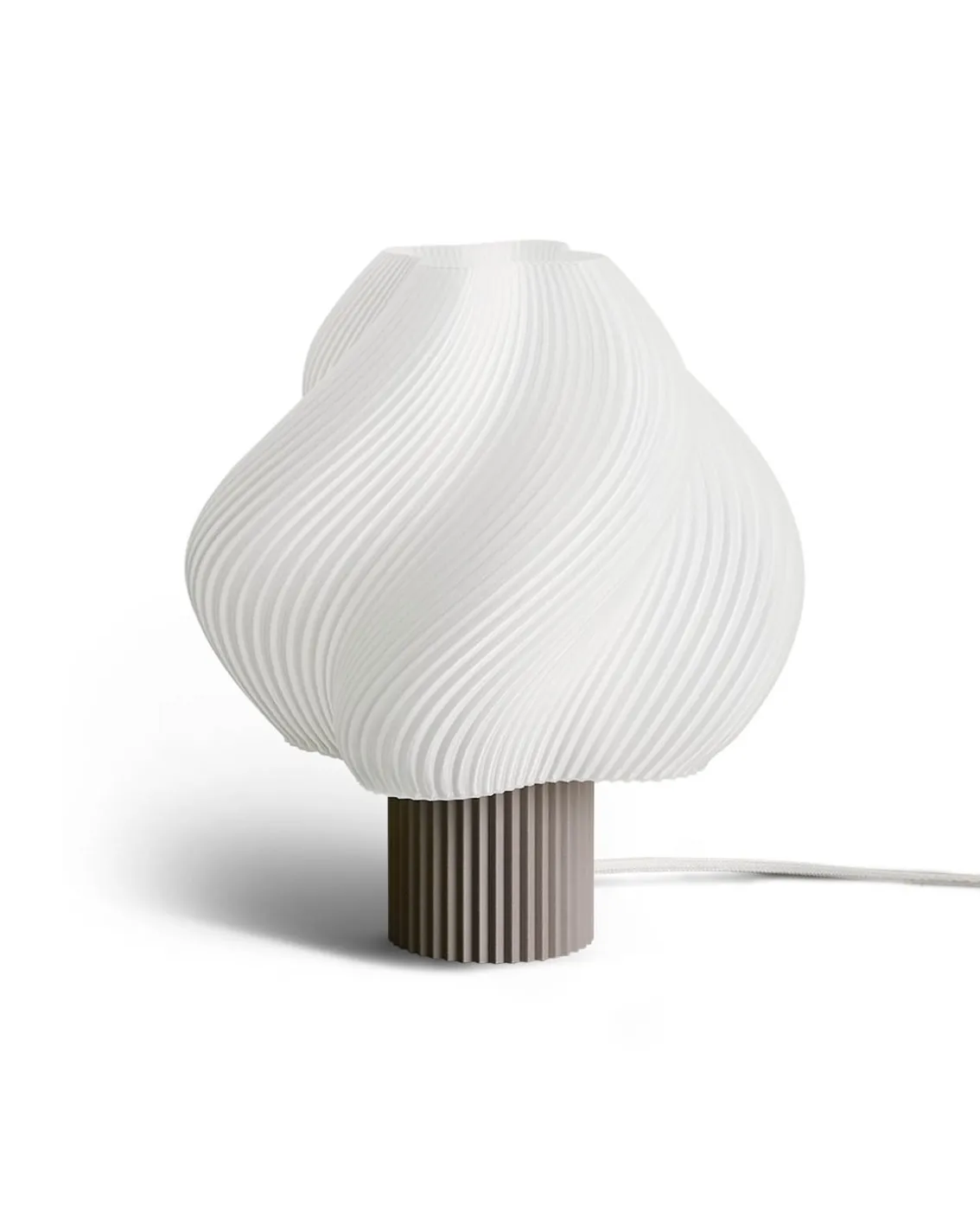 Crème Atelier Soft Serve Table Lamp Grande Mocha