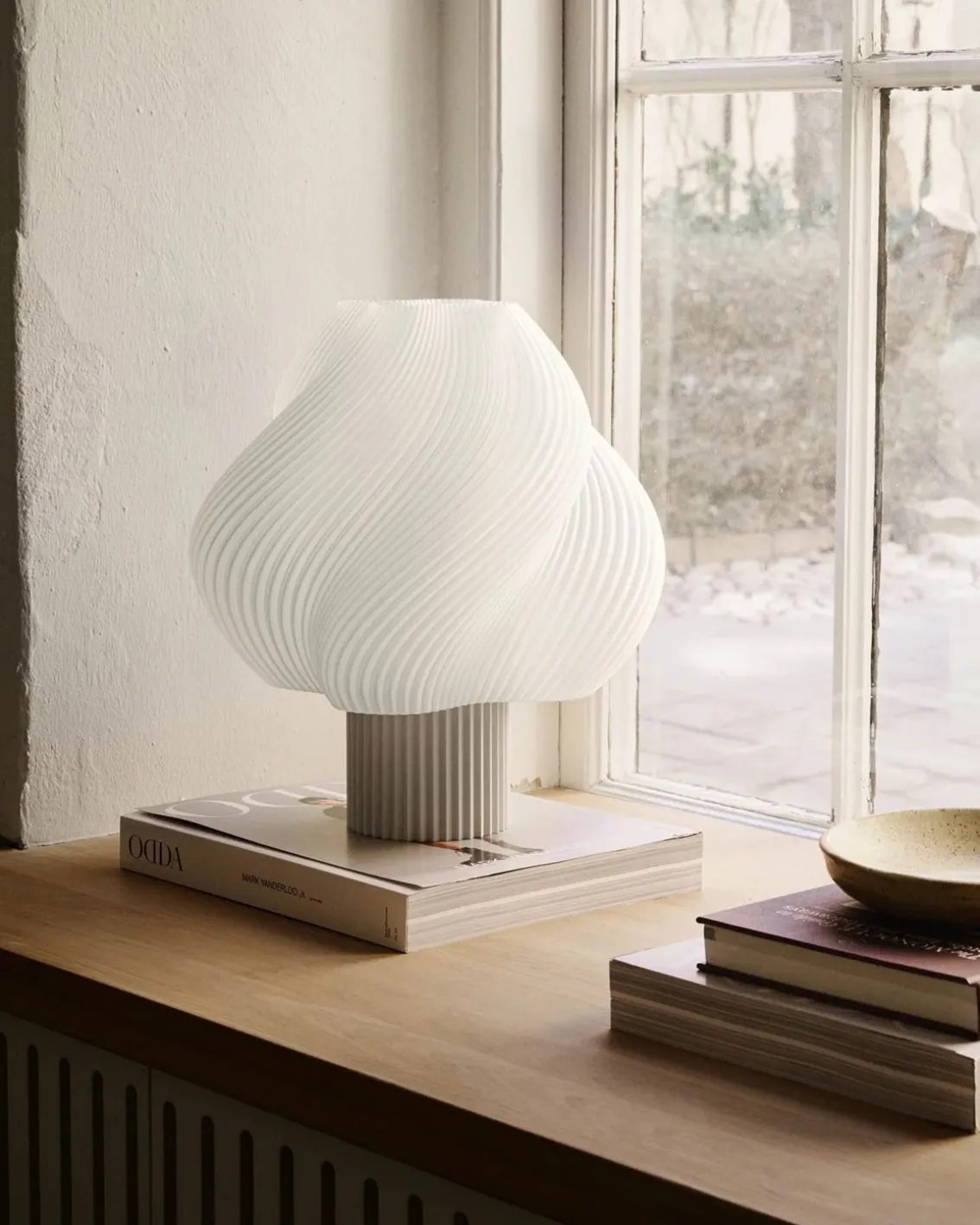 Crème Atelier Soft Serve Table Lamp Grande Vanilla Bean