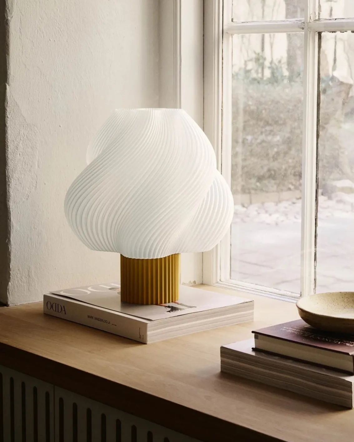 Crème Atelier Soft Serve Table Lamp Grande Cloudberry