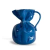 Crumple Vase Blue
