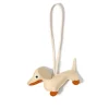 Dog Bag Charm Beige
