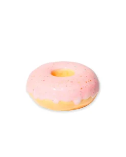Donut Candle Holder Pink