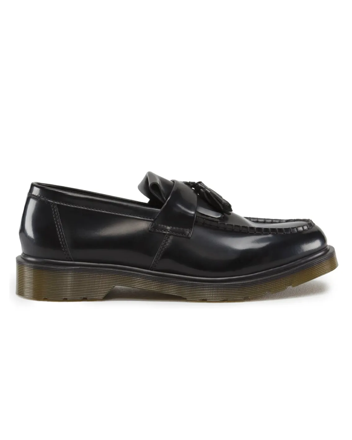 Dr Martens Adrian Loafers Black Smooth