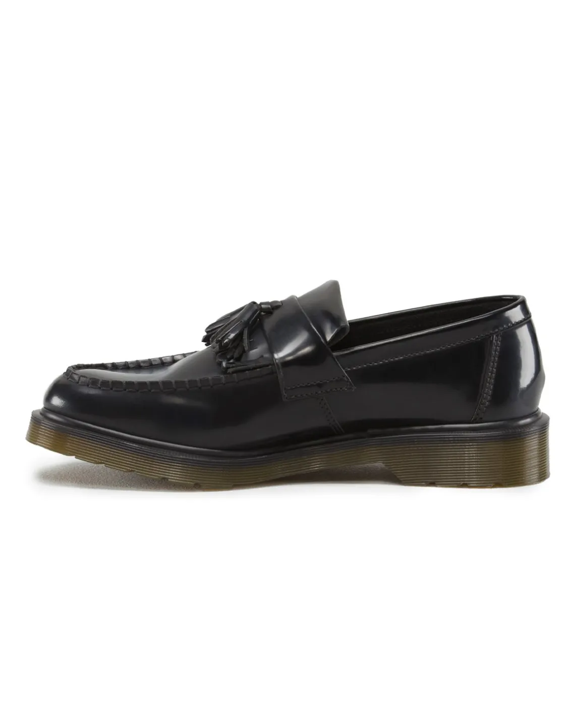 Dr Martens Adrian Loafers Black Smooth