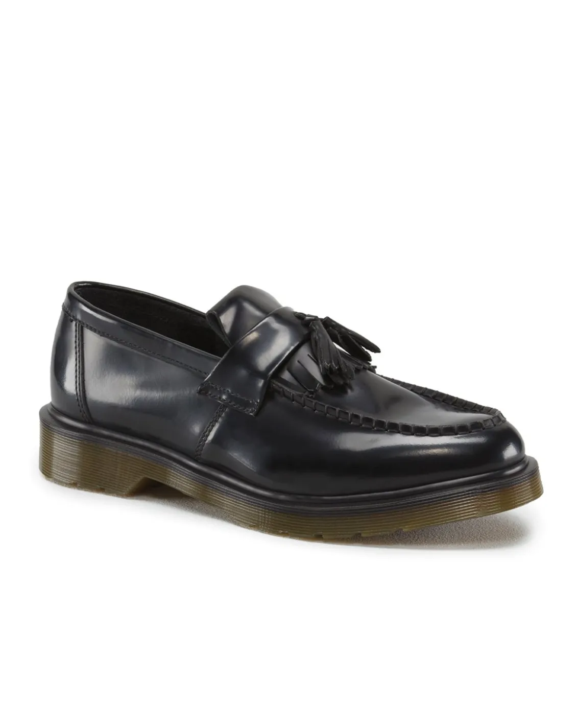 Dr Martens Adrian Loafers Black Smooth