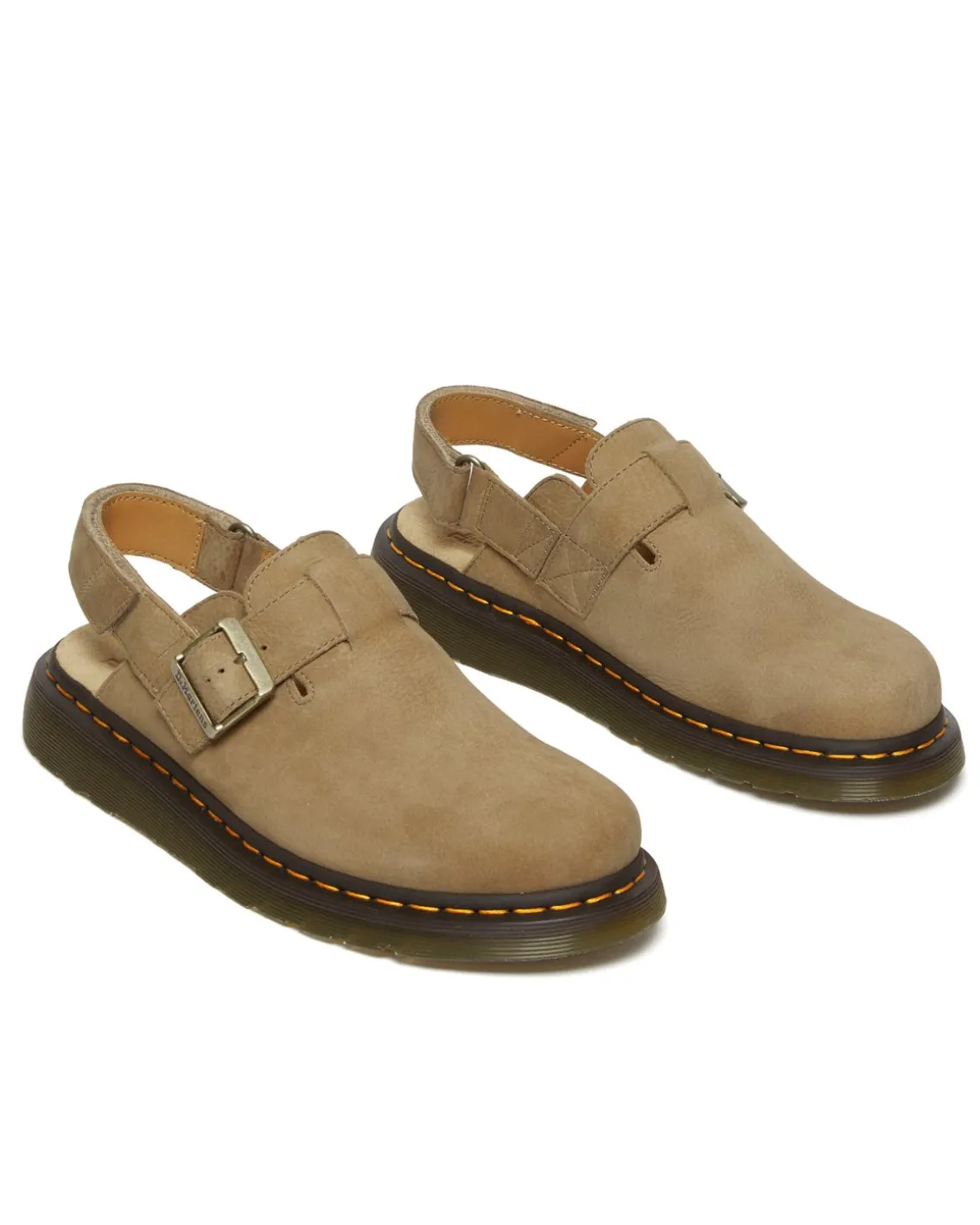Dr Martens Jorge Slingback Mules Savannah Tan