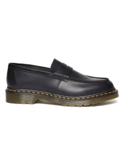 Dr Martens Penton Loafers Black Smooth