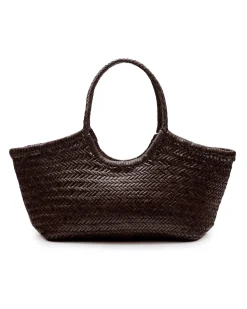 Dragon Diffusion Nantucket Basket Big Dark Brown