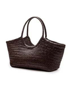 Dragon Diffusion Nantucket Basket Big Dark Brown