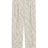 Drôle De Monsieur Baggy Tweed Pants Ecru