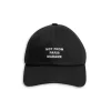 Drôle De Monsieur Slogan Cap Black