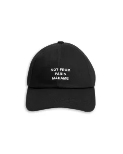 Drôle De Monsieur Slogan Cap Black