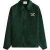 Drôle De Monsieur Slogan Jacket Dark Green
