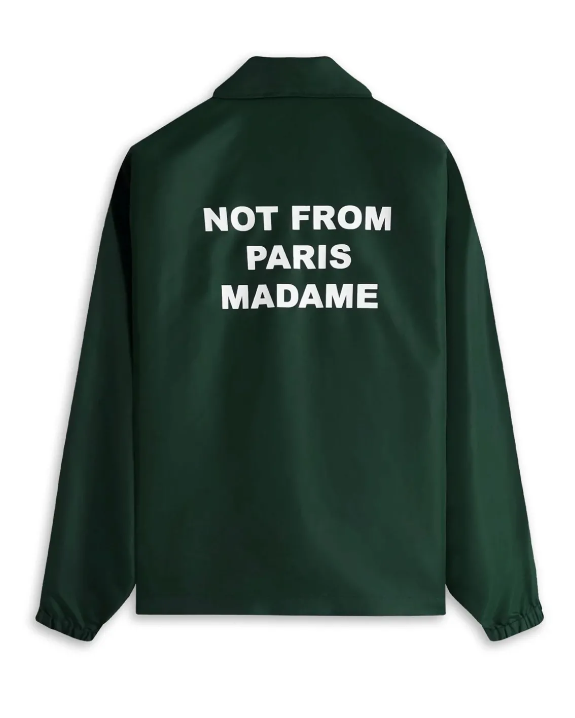 Drôle De Monsieur Slogan Jacket Dark Green