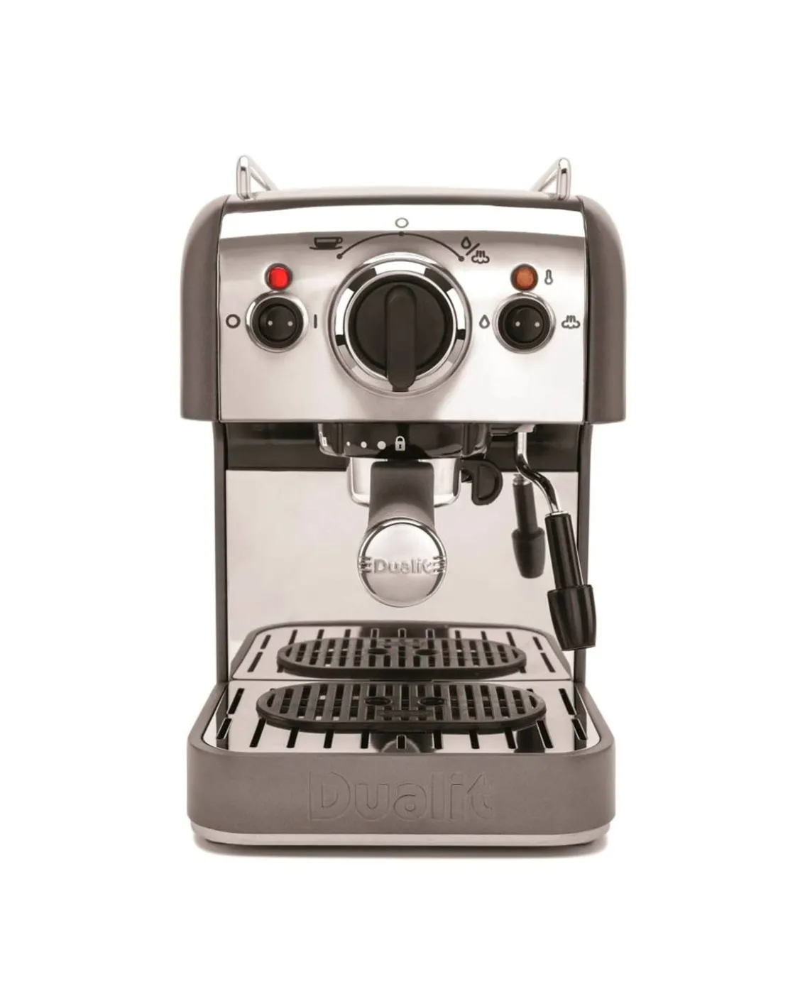 DUALIT Espresso Machine 3 In 1 Chromegrey