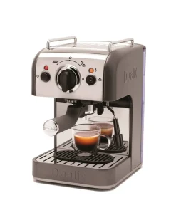 DUALIT Espresso Machine 3 In 1 Chromegrey