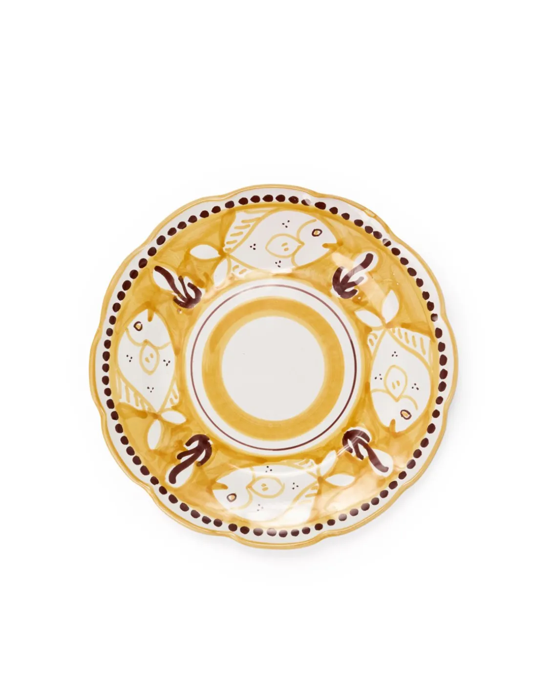 Due Sirene Dining Plate Golden
