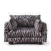 Dusty Deco Miles Love Seat Zebra