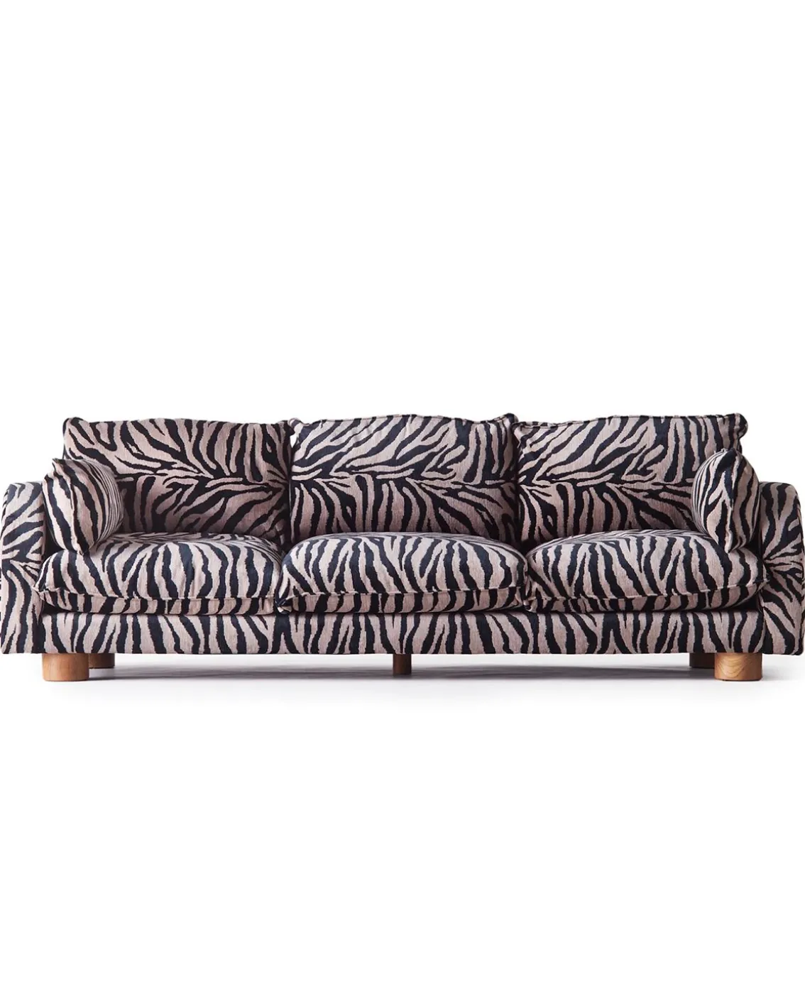 Dusty Deco Miles Sofa Zebra