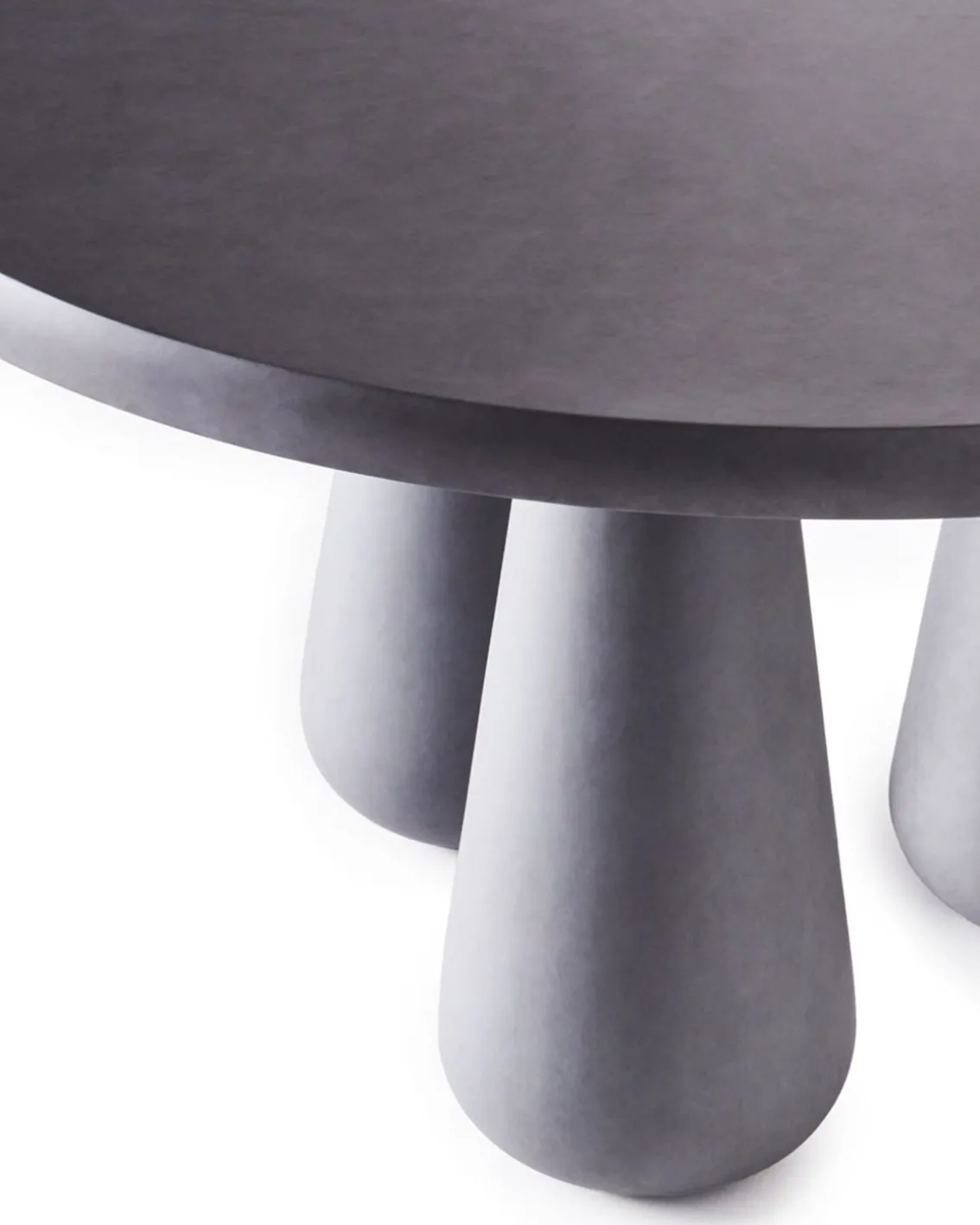 Dusty Deco Round Dining Table Grey
