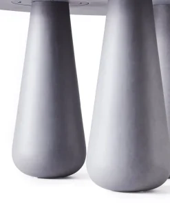 Dusty Deco Round Dining Table Grey