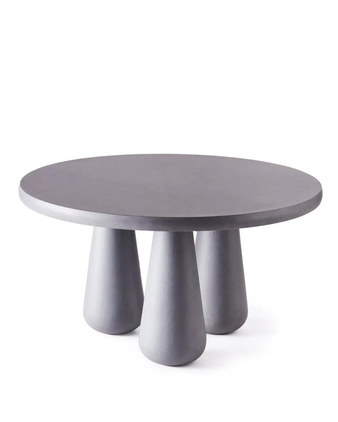Dusty Deco Round Dining Table Grey