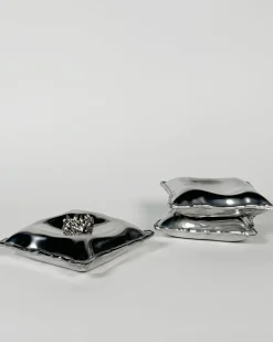 Emma Stocklassa Pillow Bowl S Aluminium