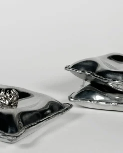 Emma Stocklassa Pillow Bowl S Aluminium