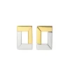 ENNUI Atelier Athena Studs Rhodium/Vermeil