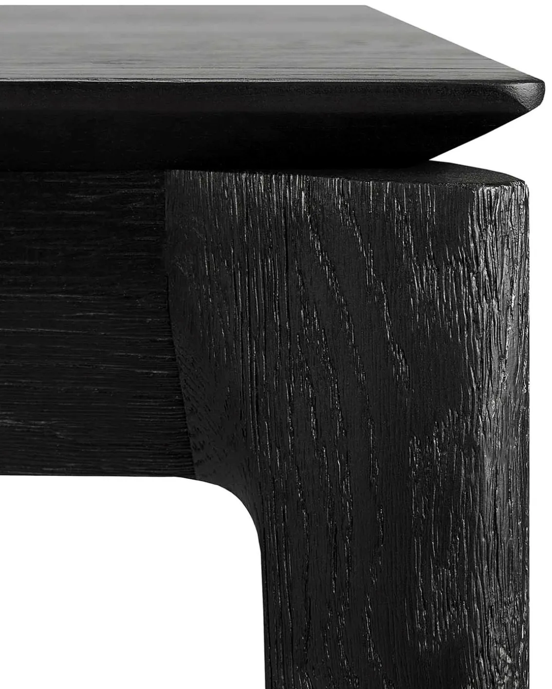 Ethnicraft Bok Extendable Dining Table 140/220 Oak Black