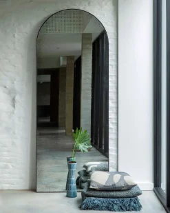 Ethnicraft Gate Floor Mirror Black