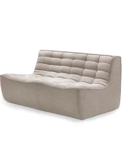 Ethnicraft N701 Sofa 2-Seater Beige