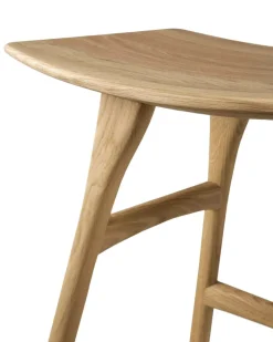 Ethnicraft Osso Stool Oak