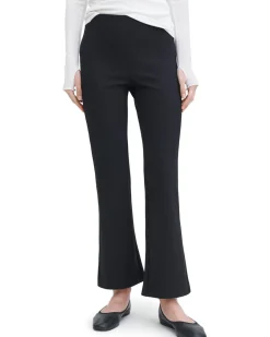 Filippa K Flared Jersey Trousers Black