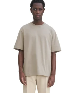Filippa K Heavy Crewneck Tee Moss Grey