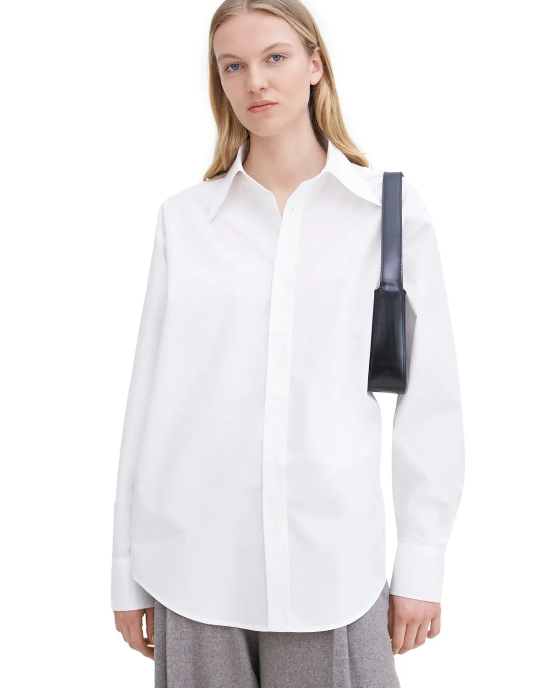 Filippa K Poplin Shirt White