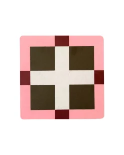 Fine Little Day Rutan Pot Mat Pink