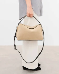 Flattered Helia Handbag Suede Sand