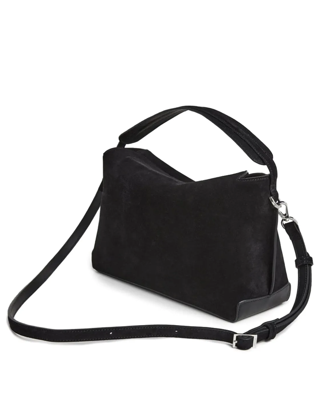 Flattered Helia Handbag Suede Black
