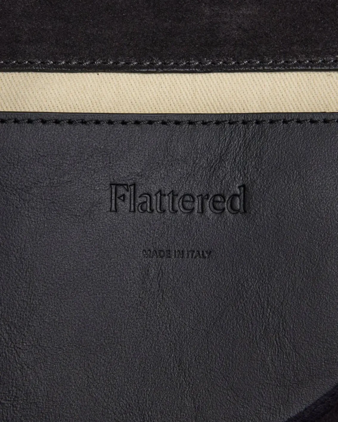 Flattered Helia Handbag Suede Black
