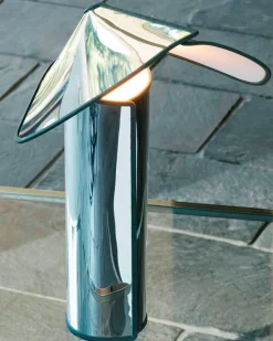 FLOS Chiara Table Lamp Aluminium/Anthracite