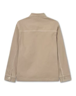 Forét Berry Canvas Overshirt Khaki