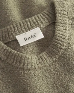 Forét Bloom Boucle Knit Dusty Olive
