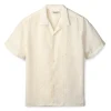 Forét Blossom Short Sleeve Shirt Cloud