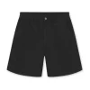 Forét Clay Twill Shorts Black