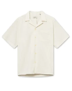 Forét Hush Seersucker Shirt Cloud