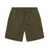 Forét Hush Seersucker Shorts Army