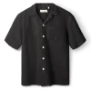 Forét Leo Paisley Shirt Black