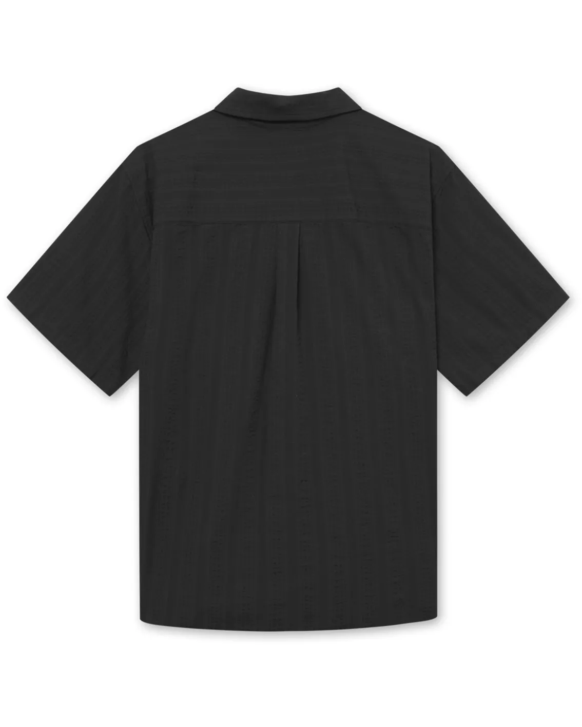 Forét Peer Short Sleeve Shirt Black